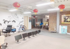 朝阳北路产业园新出323平米精装户型，拎包办公可注册
