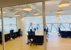 望京 WEWORK·中航资本大厦 14人办公室 精装修