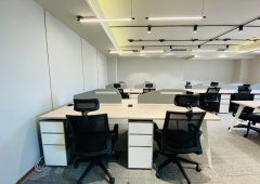紫光发展大厦~新装带全套办公家具~周边商业氛围浓厚~抢租