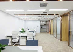 大望路知名建筑~新装修配家具房源~3个到顶隔断+18个工位