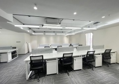 惠新东街位置，甲级写字楼出租，全新精装修带家具，拎包入住