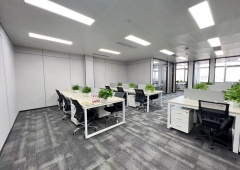 地铁13号线柳芳站 静安中心 户型方正配全套家具 邻金泰大厦