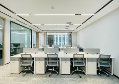 青年路达美中心  精装修带家具 百强企业云集 正对电梯