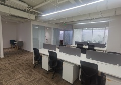 健翔大厦  244平米 精装修带家具   随时起租