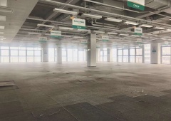 广泽中心高区2038平米遗留装修房源出租，整层面积，四面采光