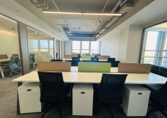 物美慧科大厦219平米全新精装修带家具，拎包入住，户型方正