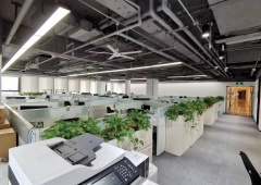北二环 新安大厦 415平米 精装遗留 超高使用率 随时起租