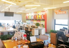 宋家庄 竹海科技FoundryClub·石榴中心 24人办公室 精装修