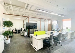 中源科技大厦 精装修带家具400平米 正对电梯 交通便利