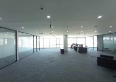 城乡华懋写字楼 精装修330平米带家具 户型方正 使用率高