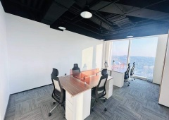 古城 中海OFFICEZIP·中海大厦 7人办公室 精装修