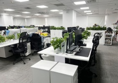 恒祥大厦精装修带家具，随时起租，价格优惠，可注册采光好