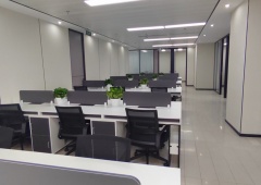 西二旗 汇众大厦 360平 双面采光正对电梯厅 精装带家具