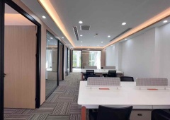嘉捷BDA 全新装修   全套办公家具 182平 4+1格局